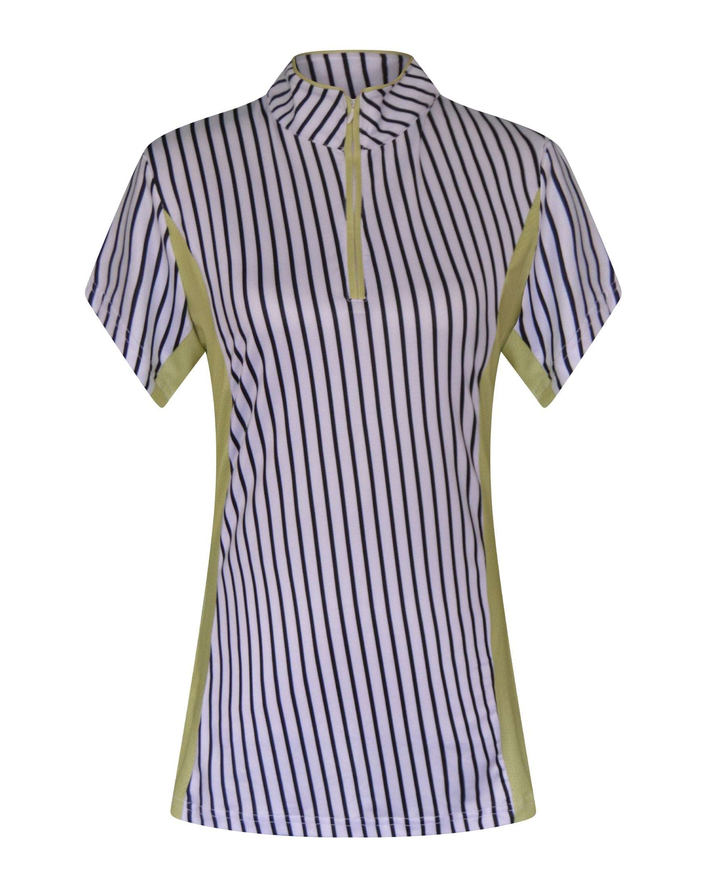 Striped Lime Breeze Polo for Women