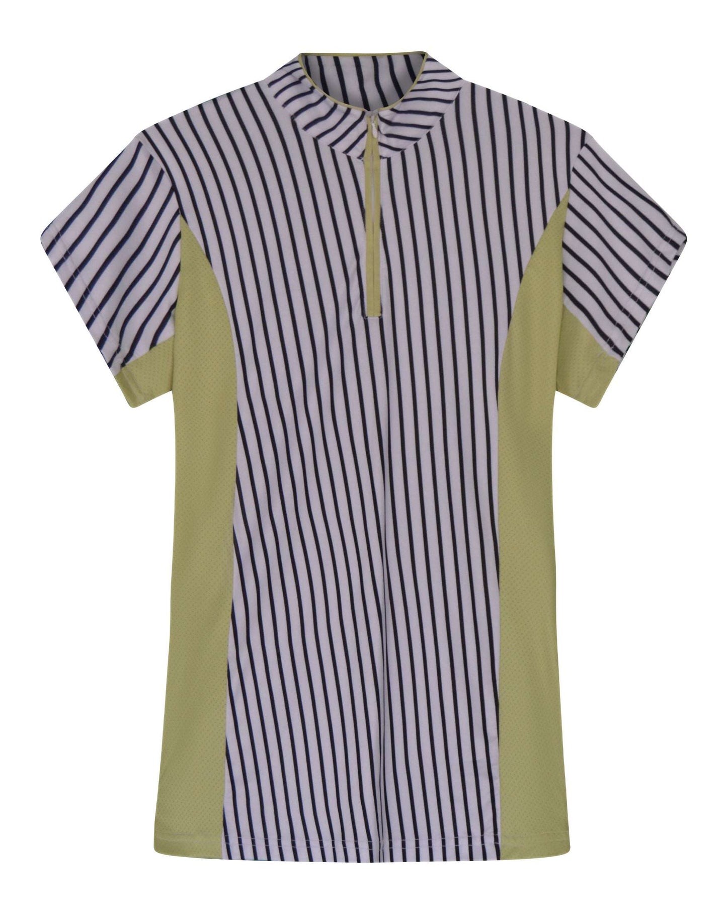 Striped Lime Breeze Polo for Women