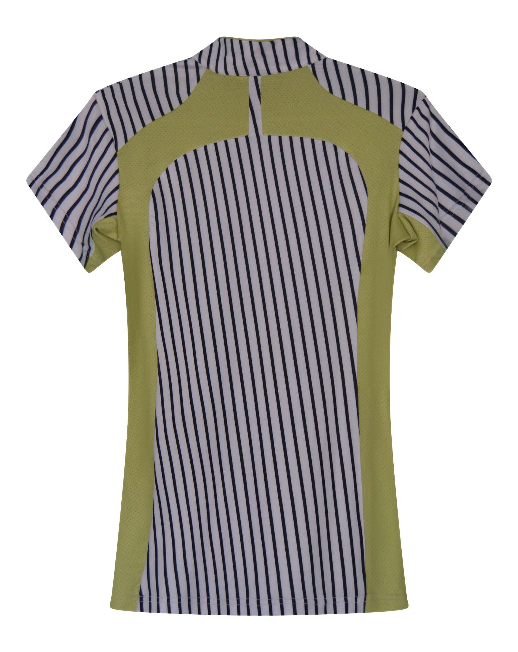 Striped Lime Breeze Polo for Women