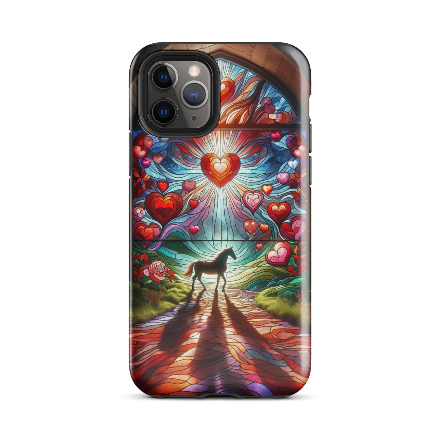 Stained Glass Horse Phone Case for iPhone®