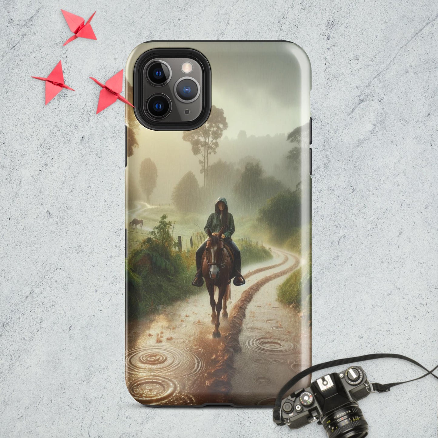 A Rainy Day Ride Case for iPhone®