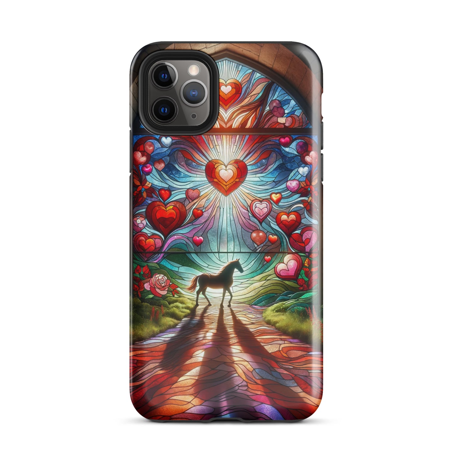 Stained Glass Horse Phone Case for iPhone®