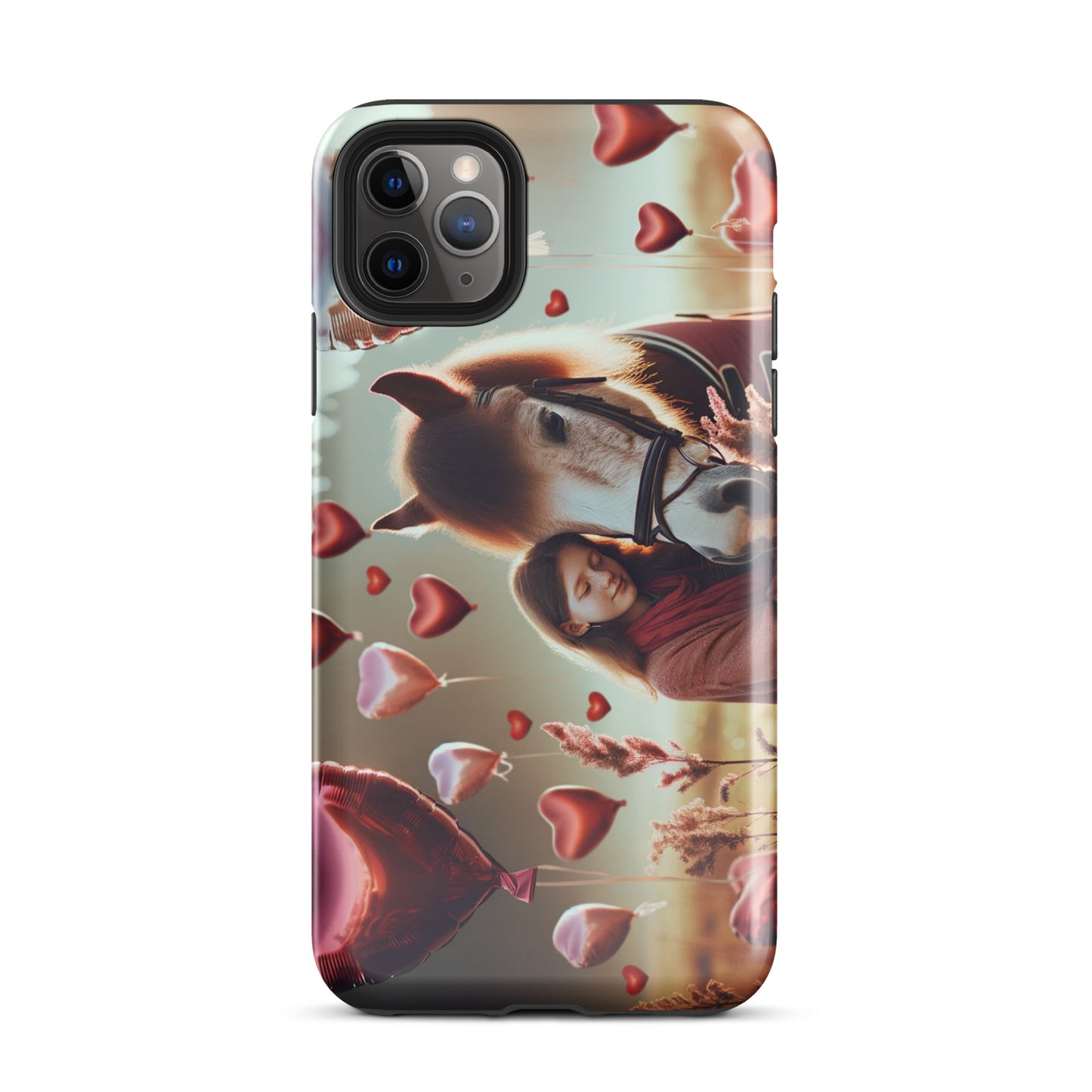 A Girl and the Love for her Horse Tough Case for iPhone®