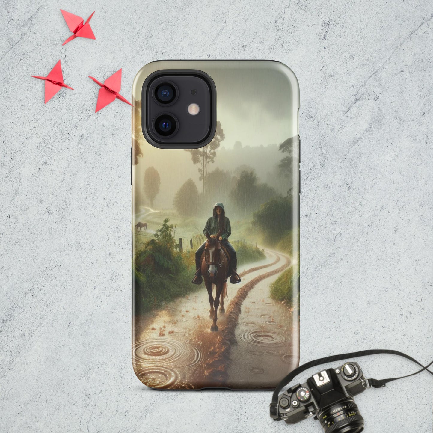 A Rainy Day Ride Case for iPhone®