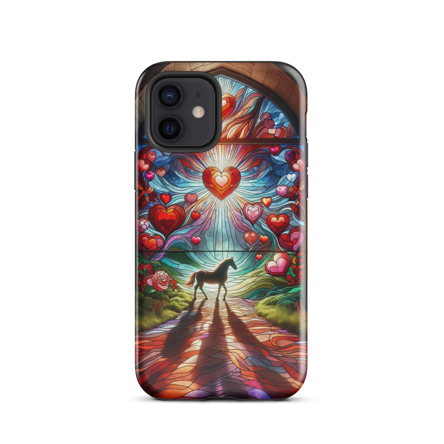 Stained Glass Horse Phone Case for iPhone®