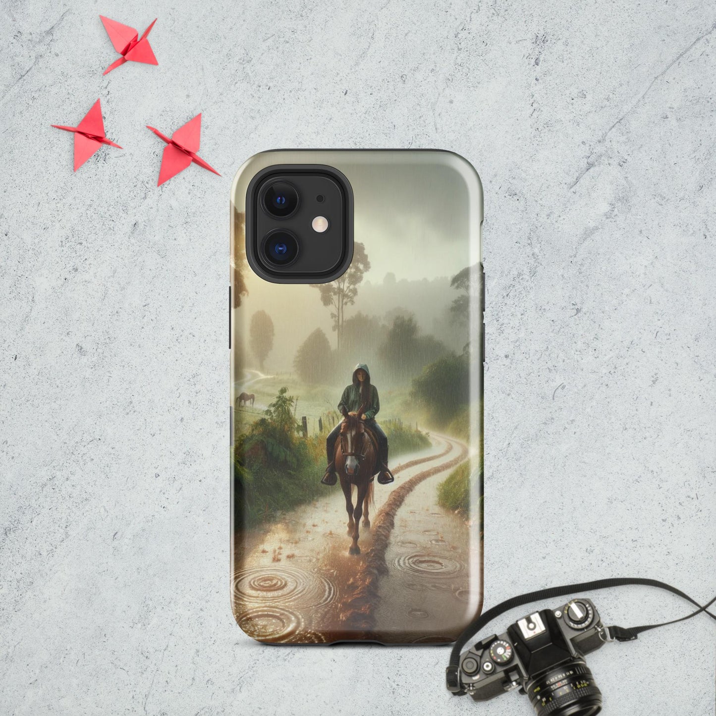 A Rainy Day Ride Case for iPhone®