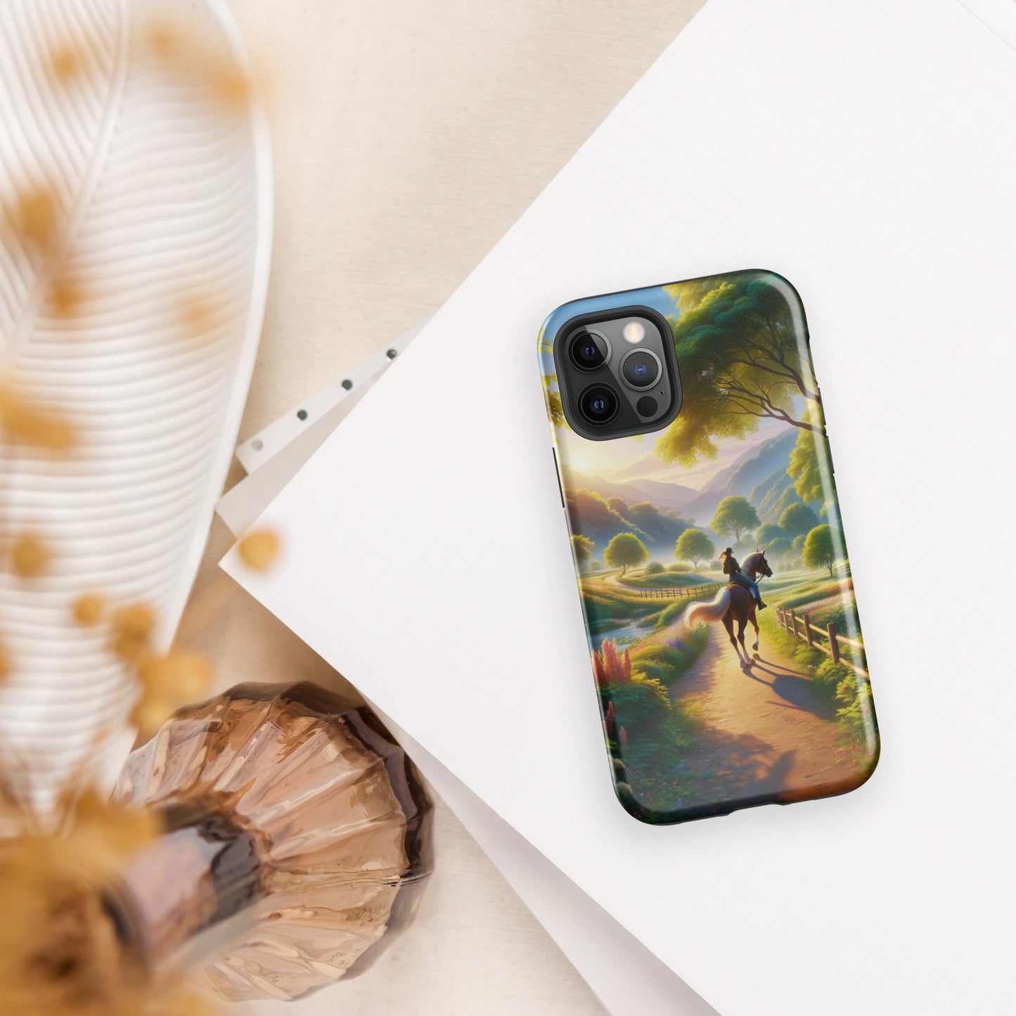 The Perfect Riding Day Phone Case for iPhone®