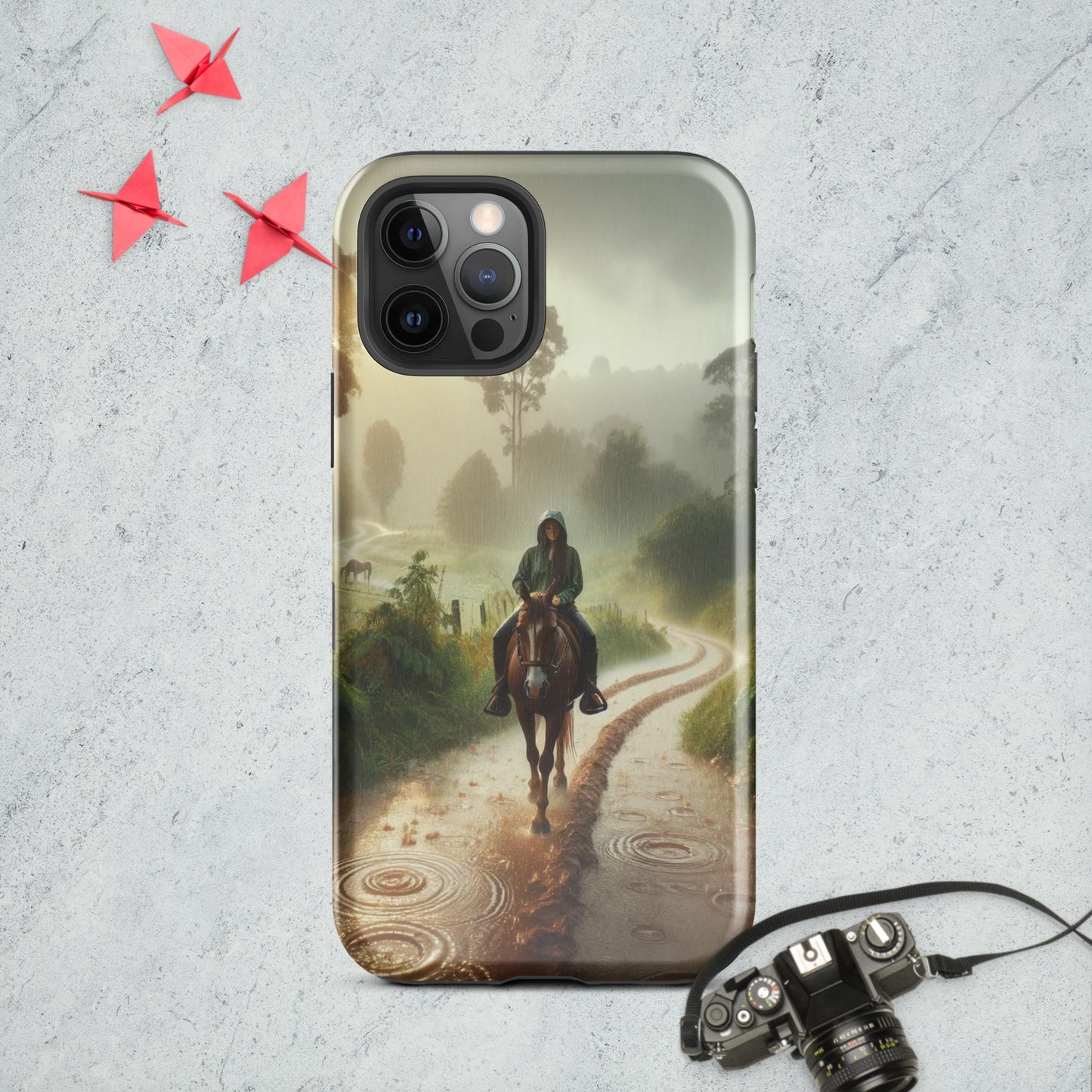 A Rainy Day Ride Case for iPhone®