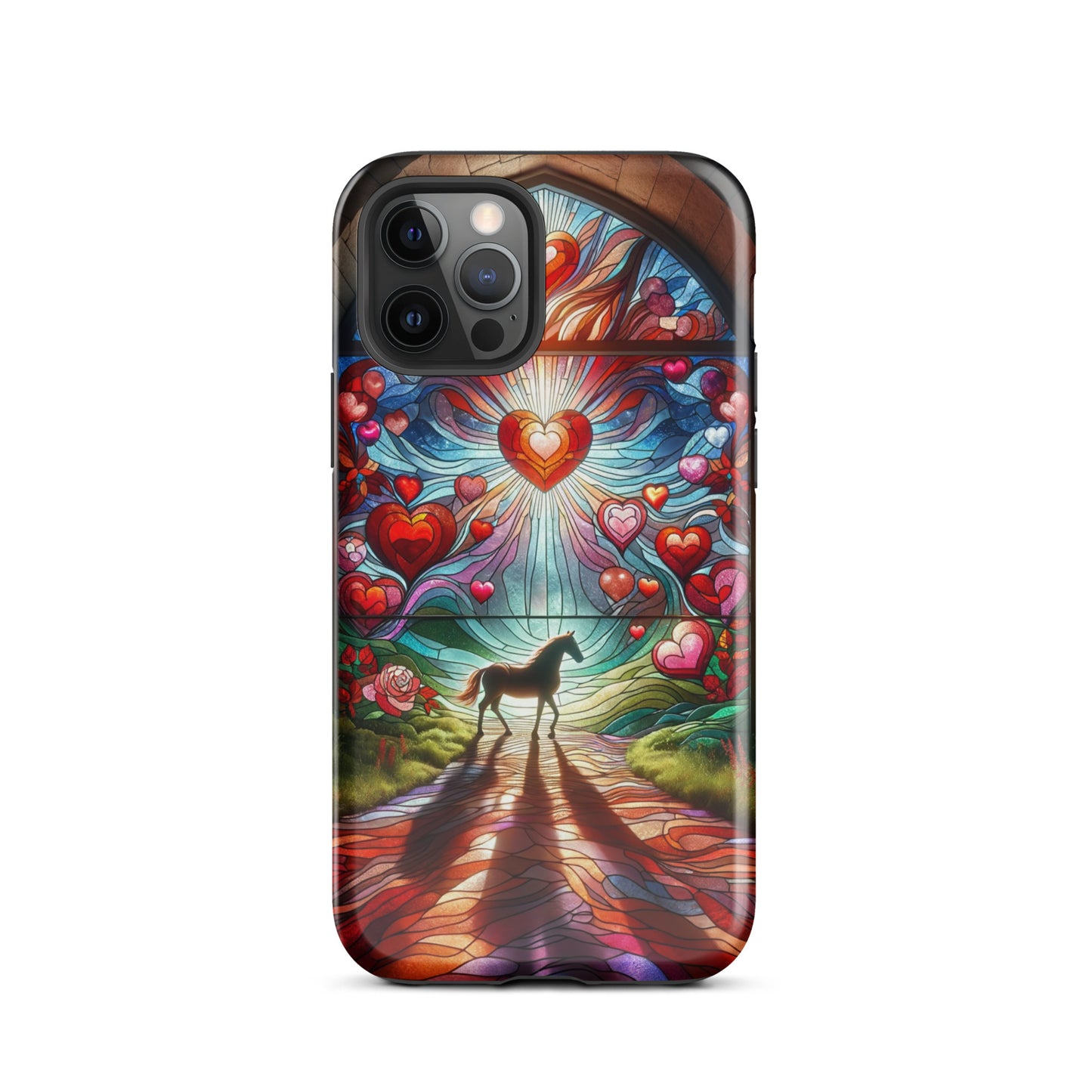 Stained Glass Horse Phone Case for iPhone®