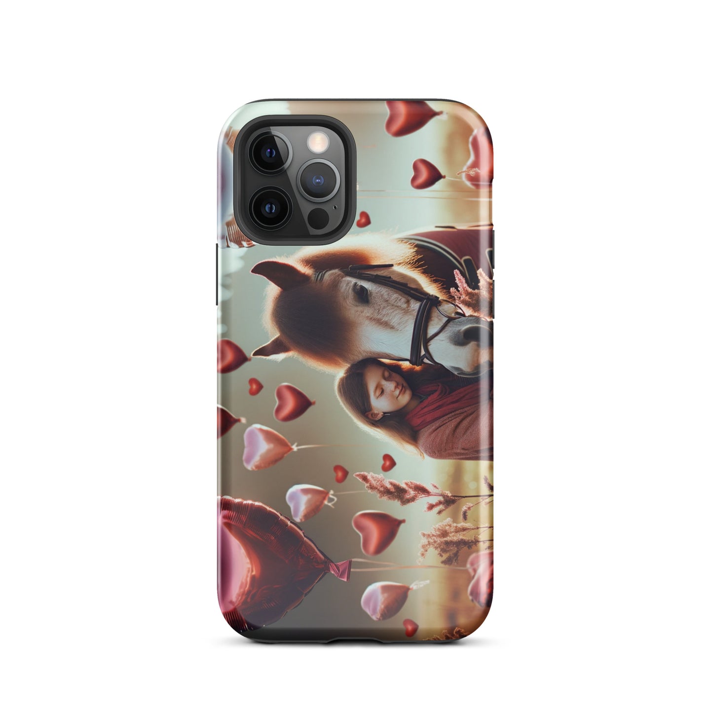 A Girl and the Love for her Horse Tough Case for iPhone®