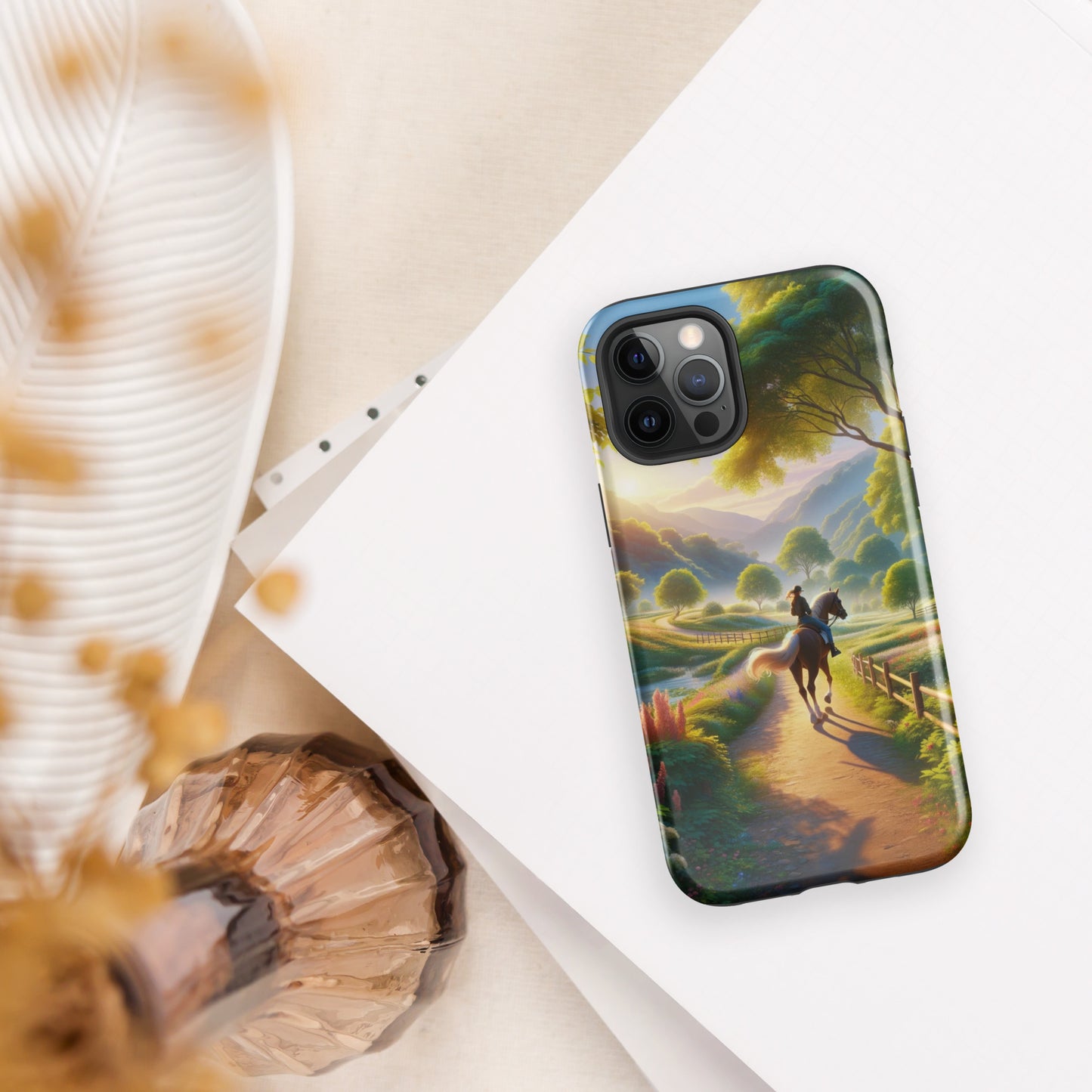 The Perfect Riding Day Phone Case for iPhone®