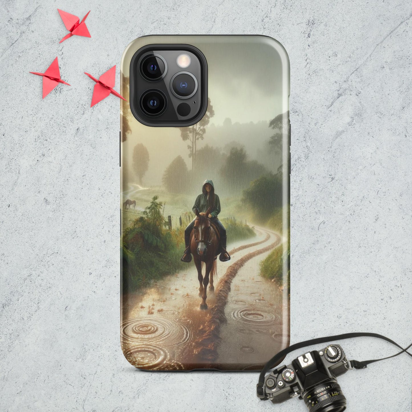 A Rainy Day Ride Case for iPhone®