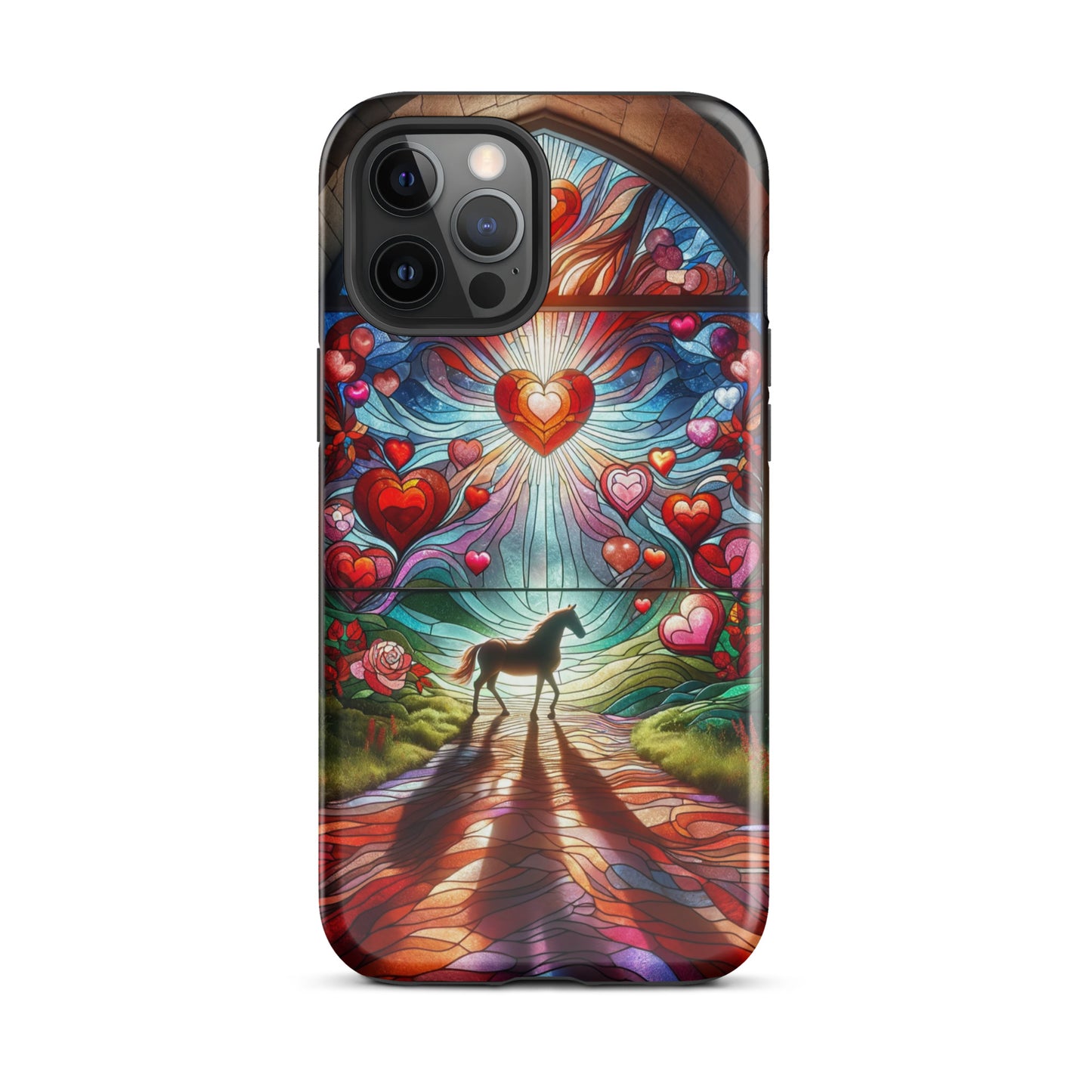 Stained Glass Horse Phone Case for iPhone®
