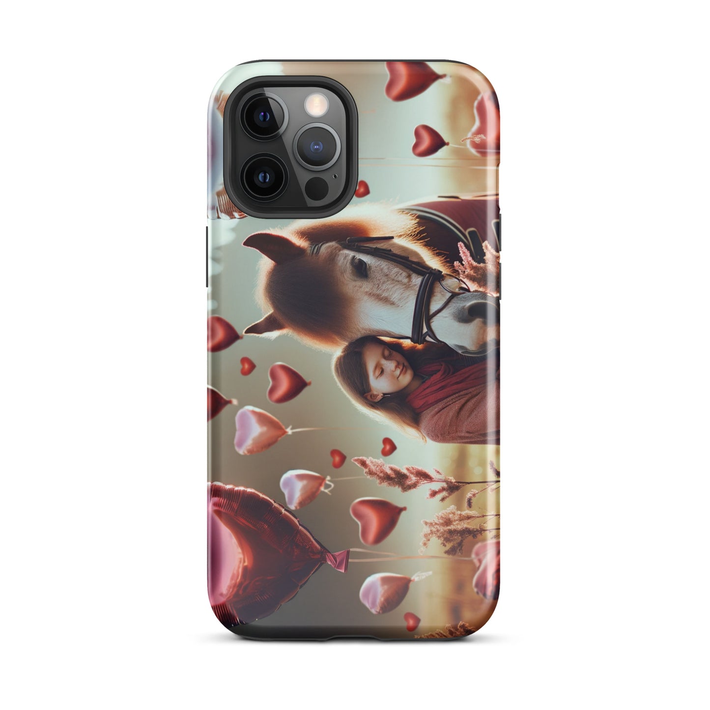 A Girl and the Love for her Horse Tough Case for iPhone®