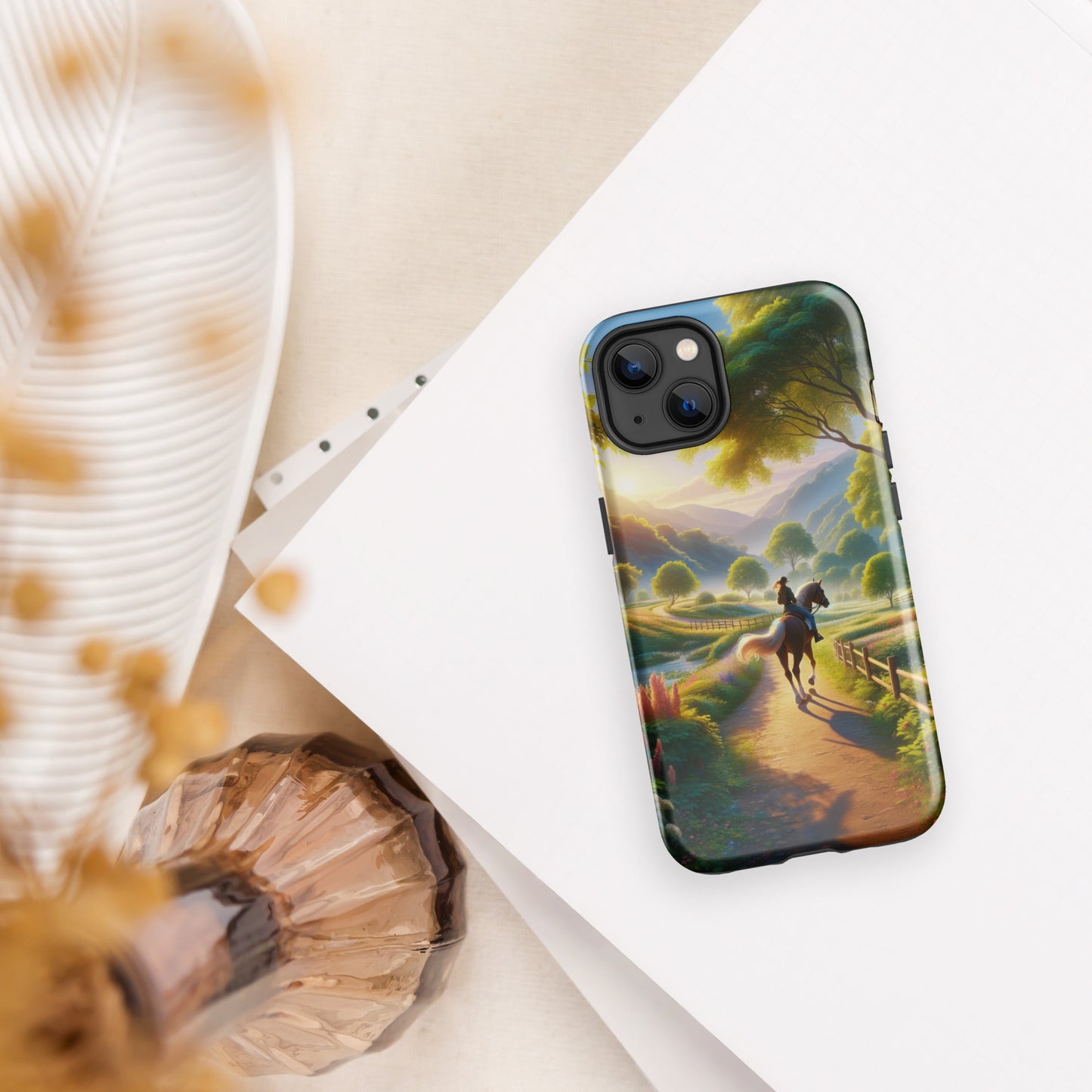 The Perfect Riding Day Phone Case for iPhone®