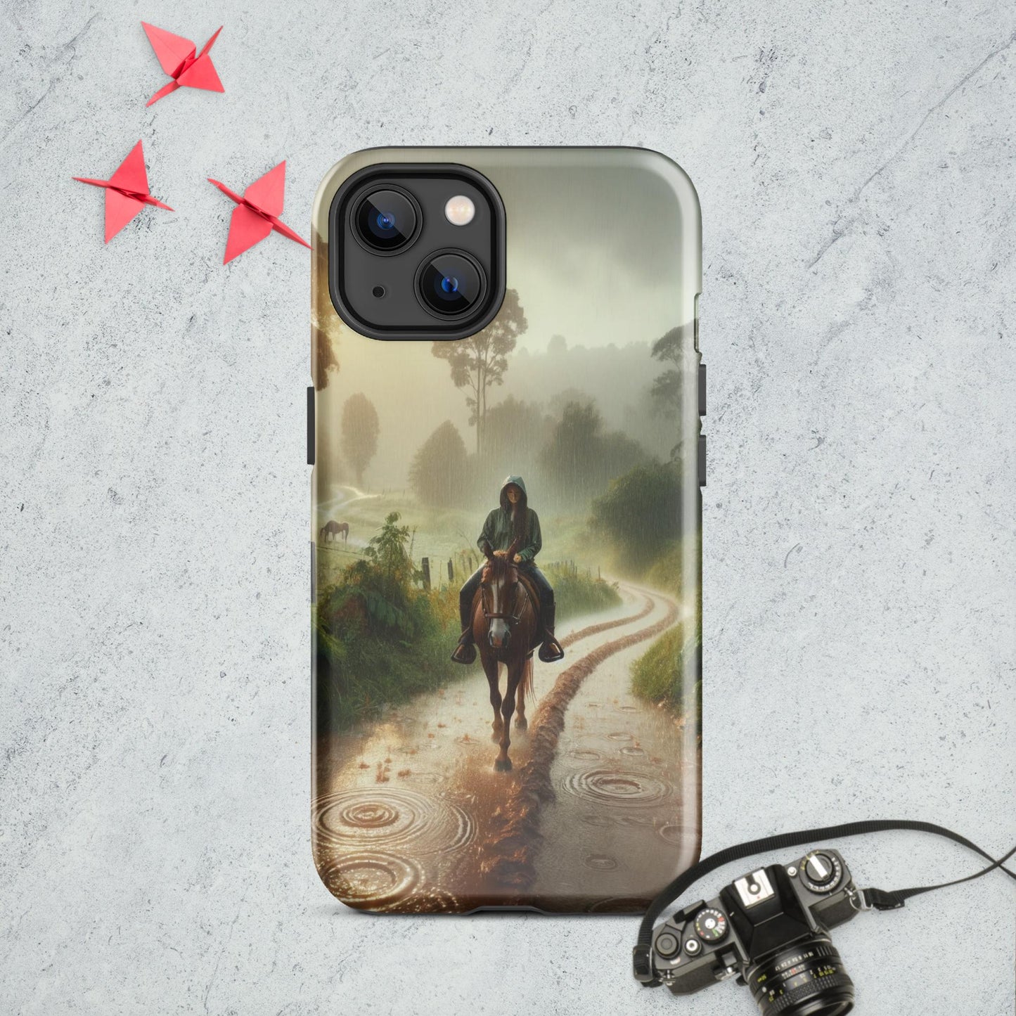 A Rainy Day Ride Case for iPhone®
