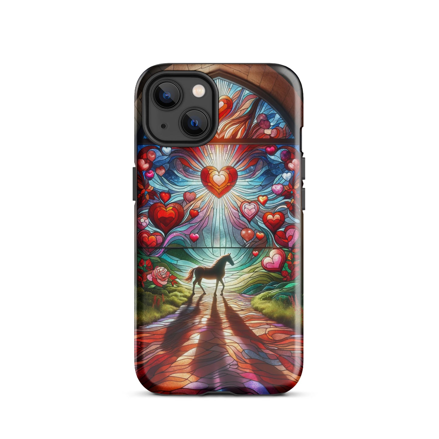 Stained Glass Horse Phone Case for iPhone®