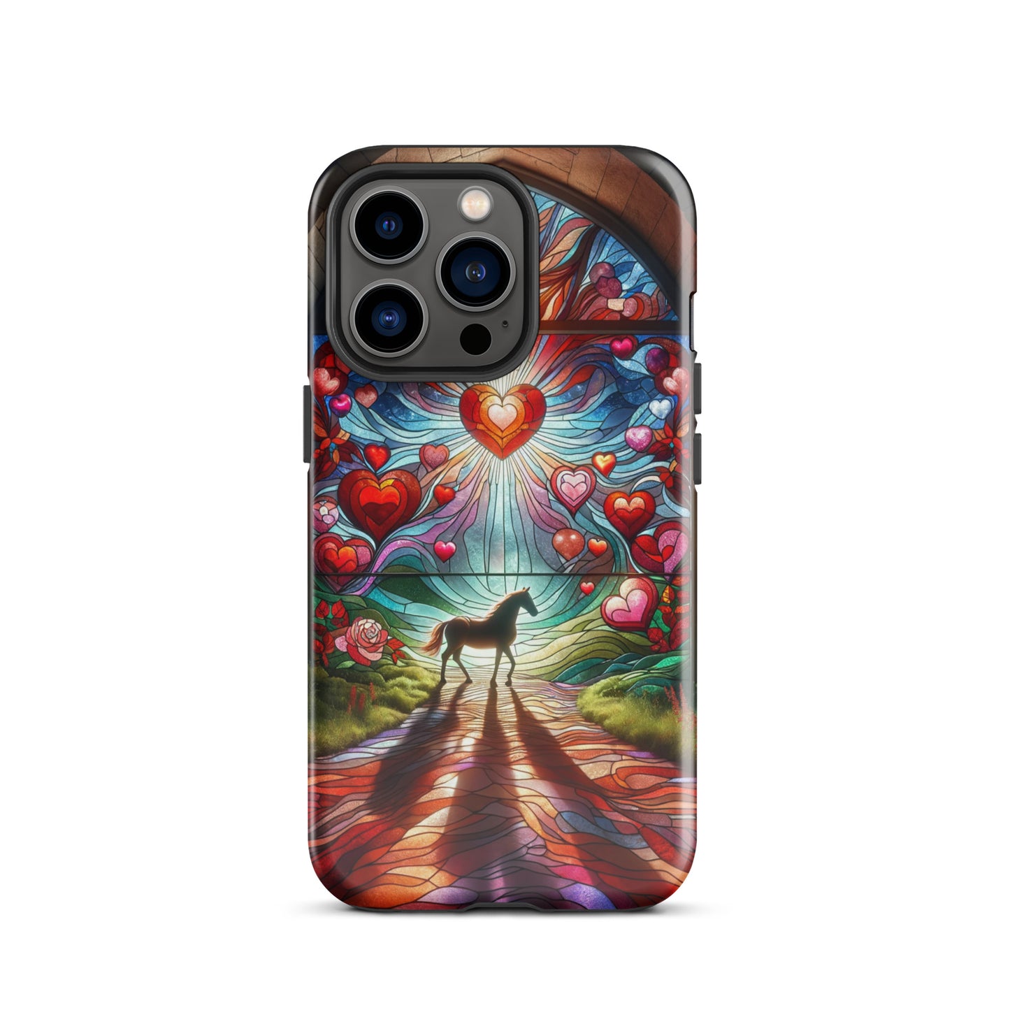 Stained Glass Horse Phone Case for iPhone®