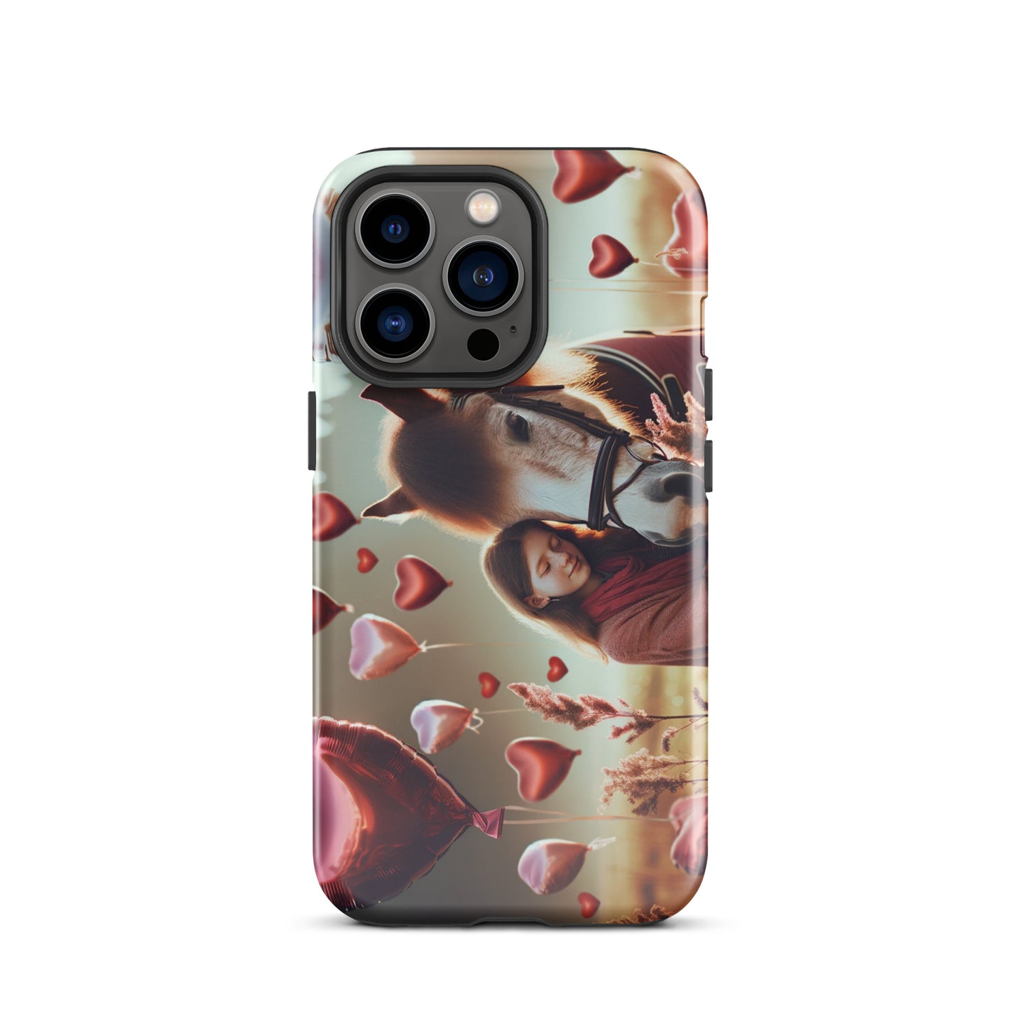 A Girl and the Love for her Horse Tough Case for iPhone®