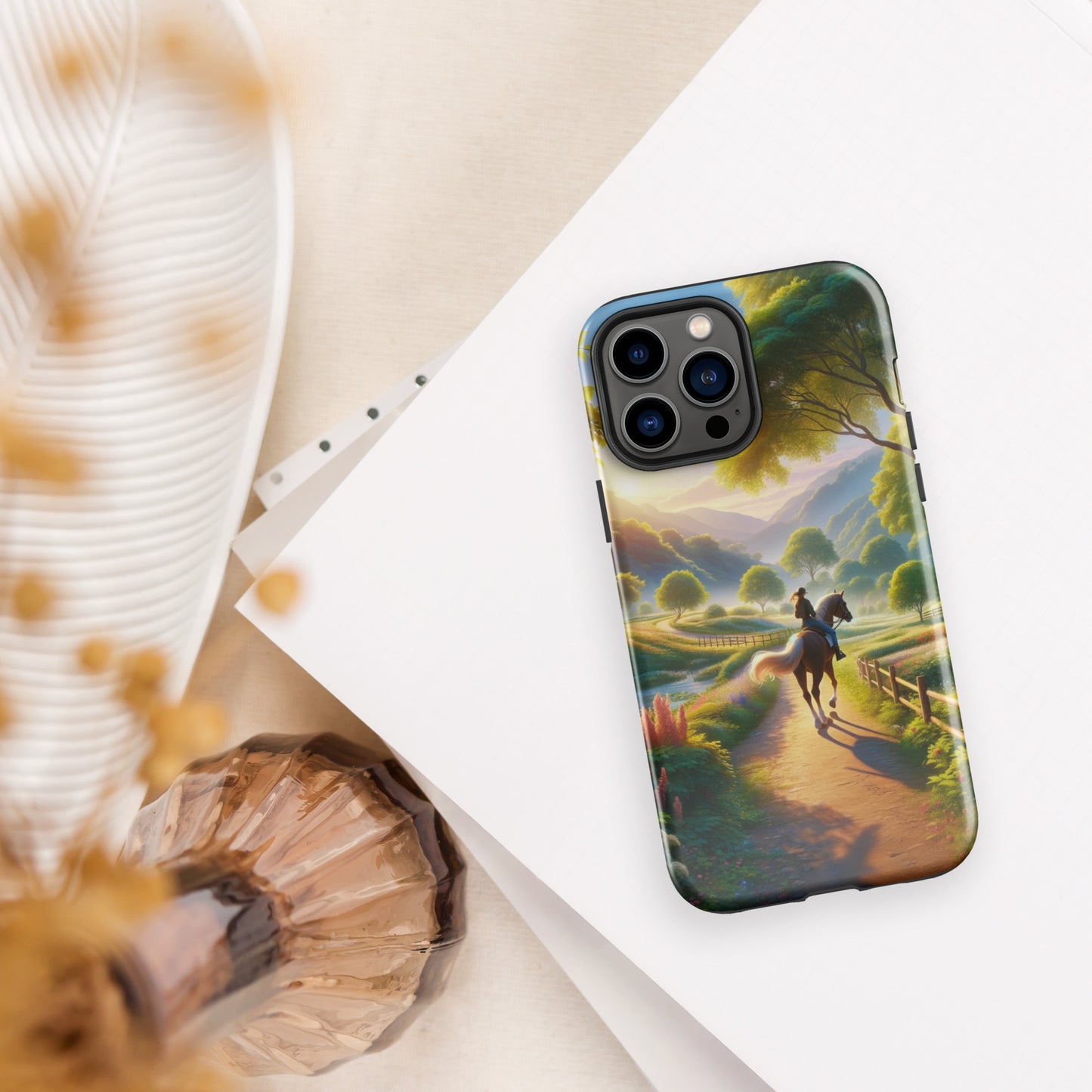 The Perfect Riding Day Phone Case for iPhone®