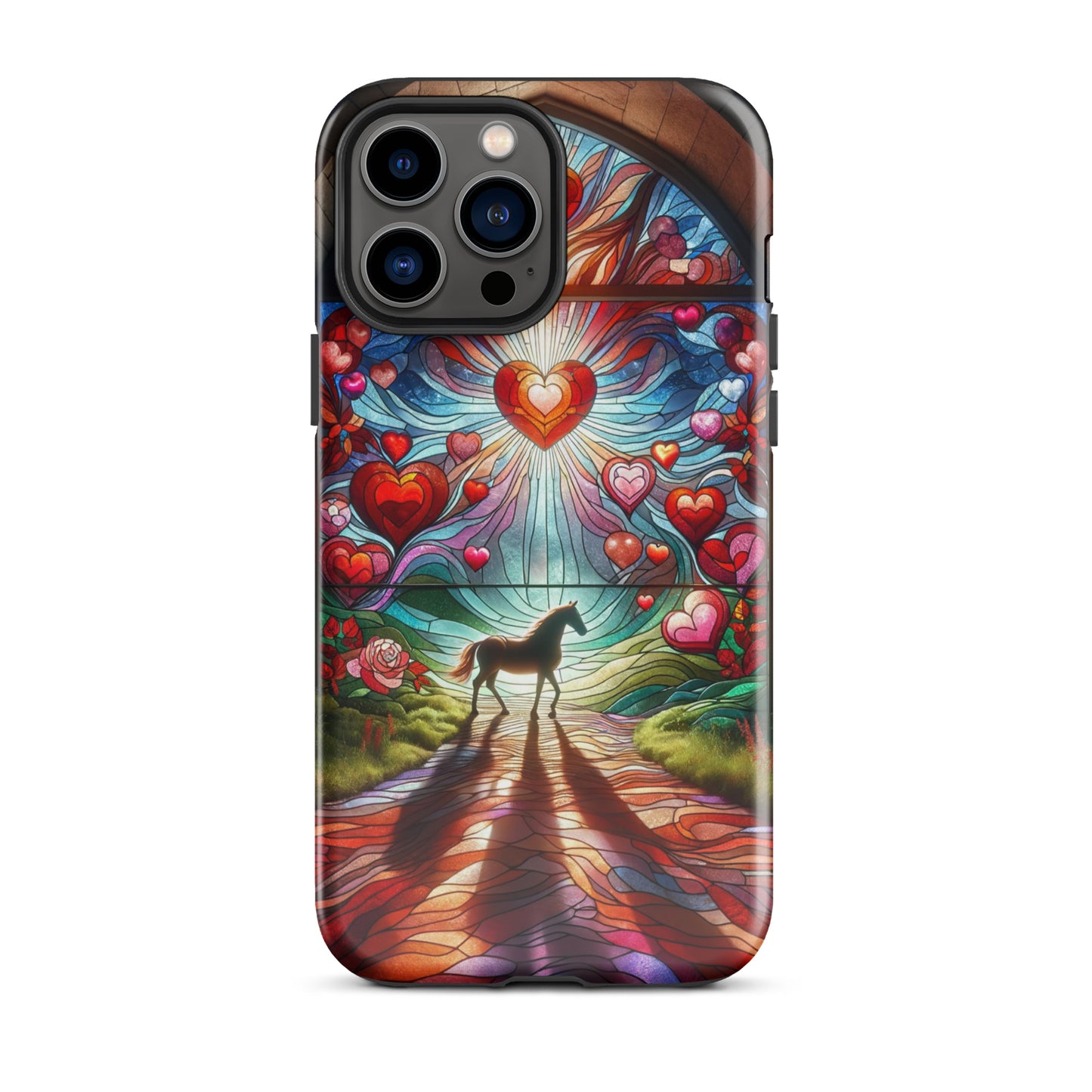 Stained Glass Horse Phone Case for iPhone®