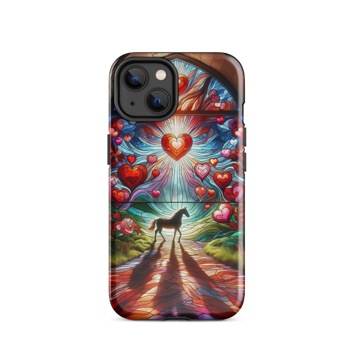 Stained Glass Horse Phone Case for iPhone®
