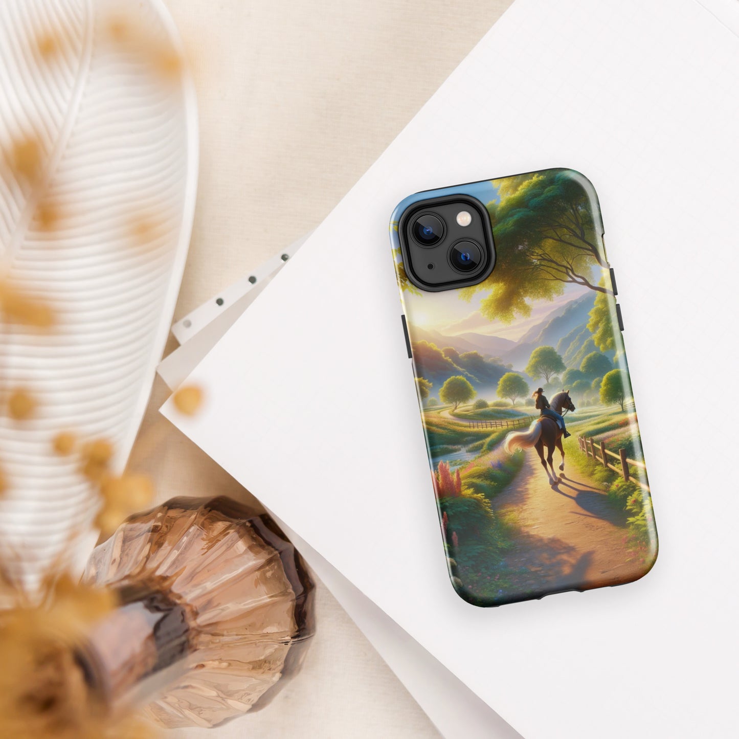 The Perfect Riding Day Phone Case for iPhone®