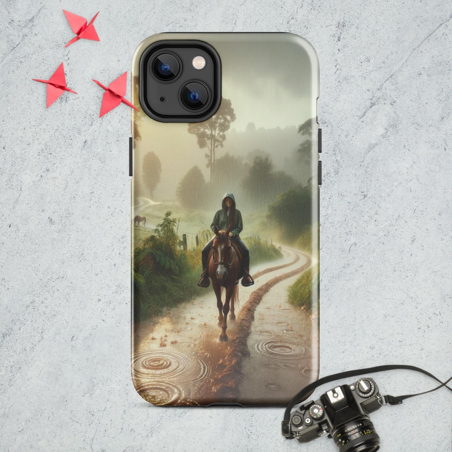 A Rainy Day Ride Case for iPhone®