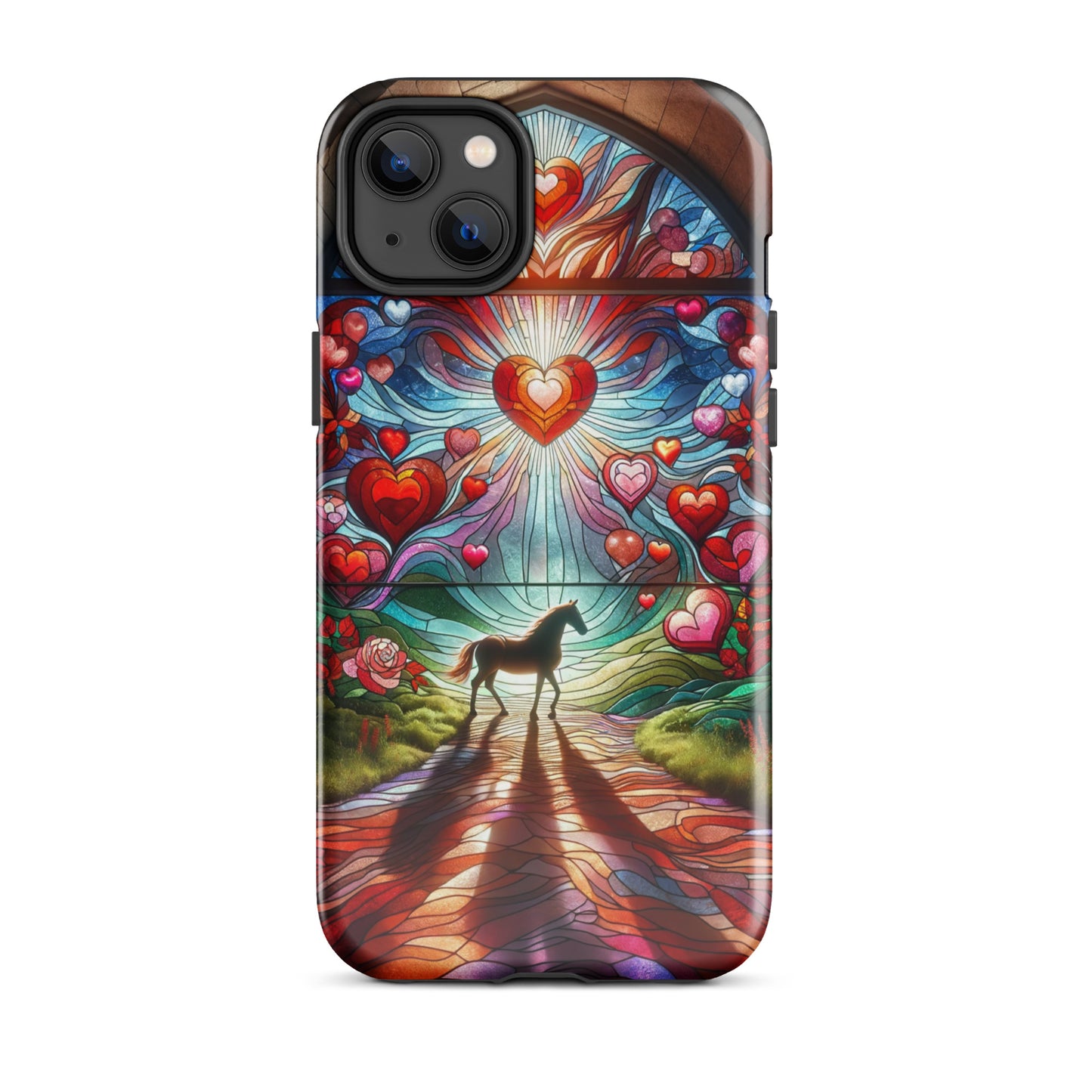 Stained Glass Horse Phone Case for iPhone®