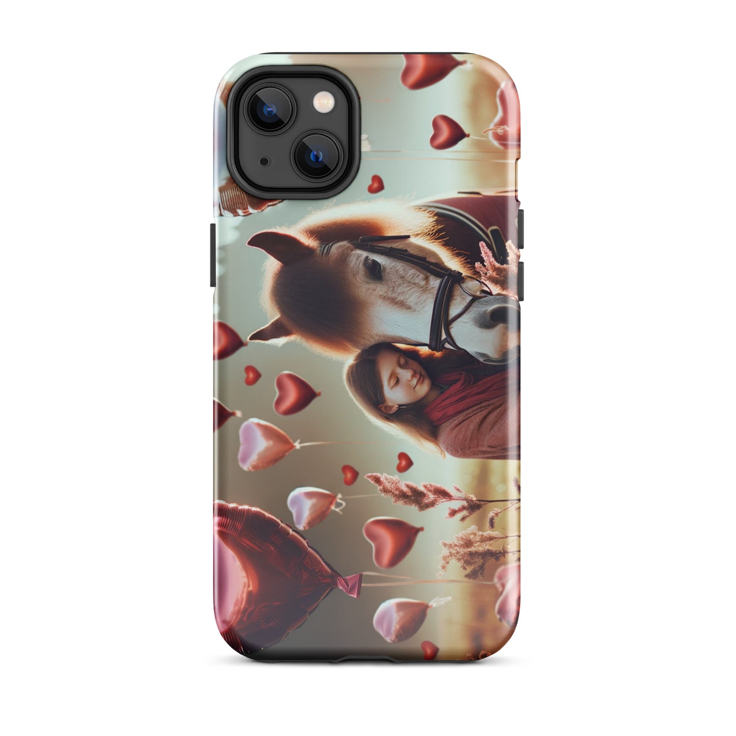 A Girl and the Love for her Horse Tough Case for iPhone®