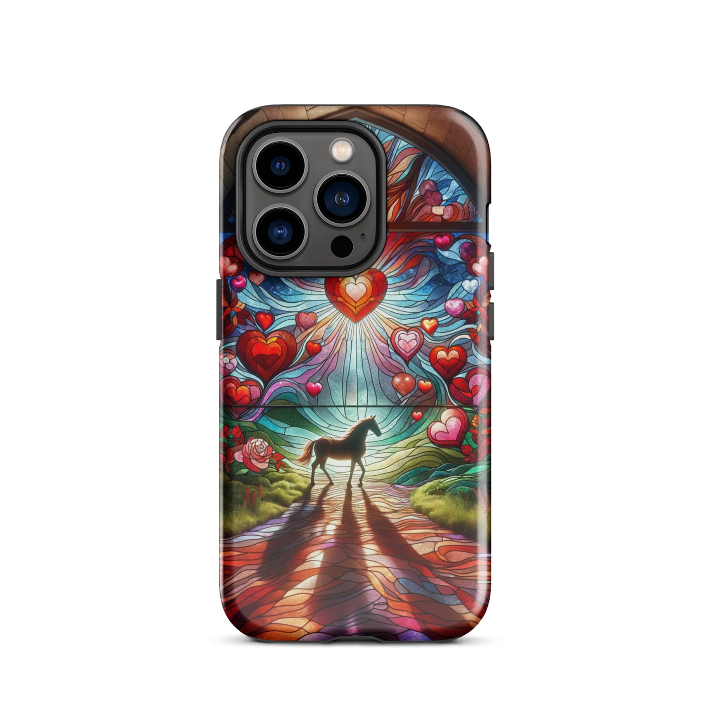 Stained Glass Horse Phone Case for iPhone®