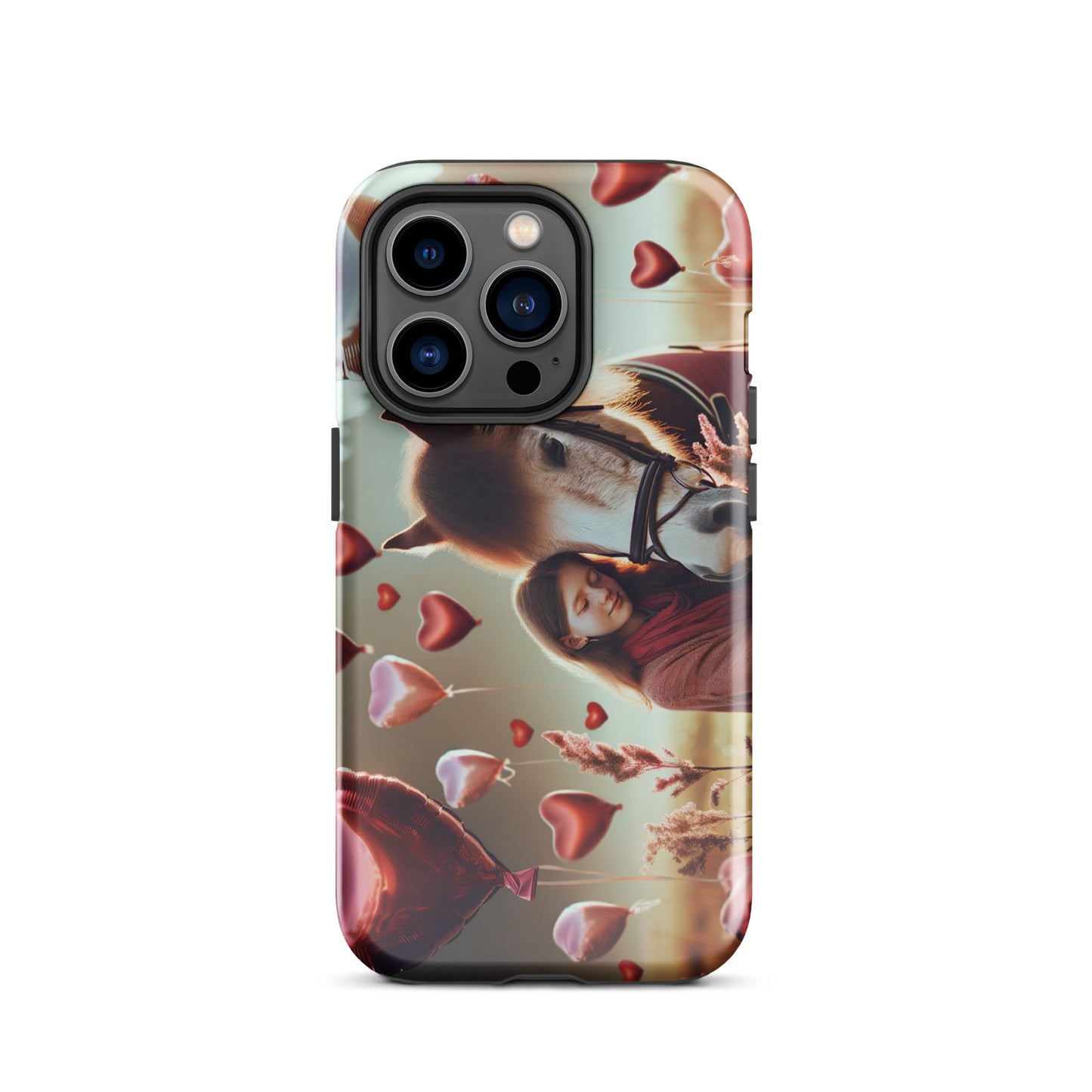 A Girl and the Love for her Horse Tough Case for iPhone®