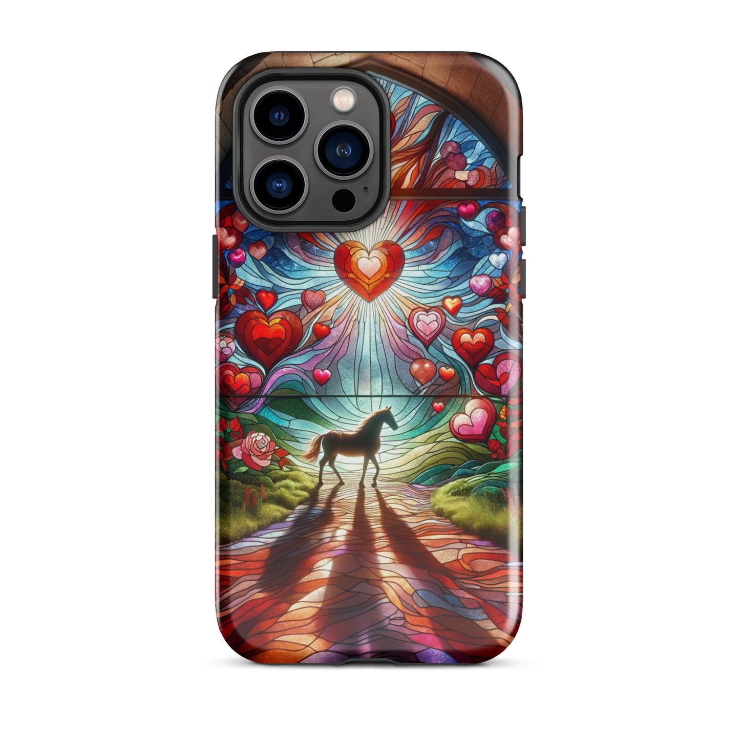 Stained Glass Horse Phone Case for iPhone®