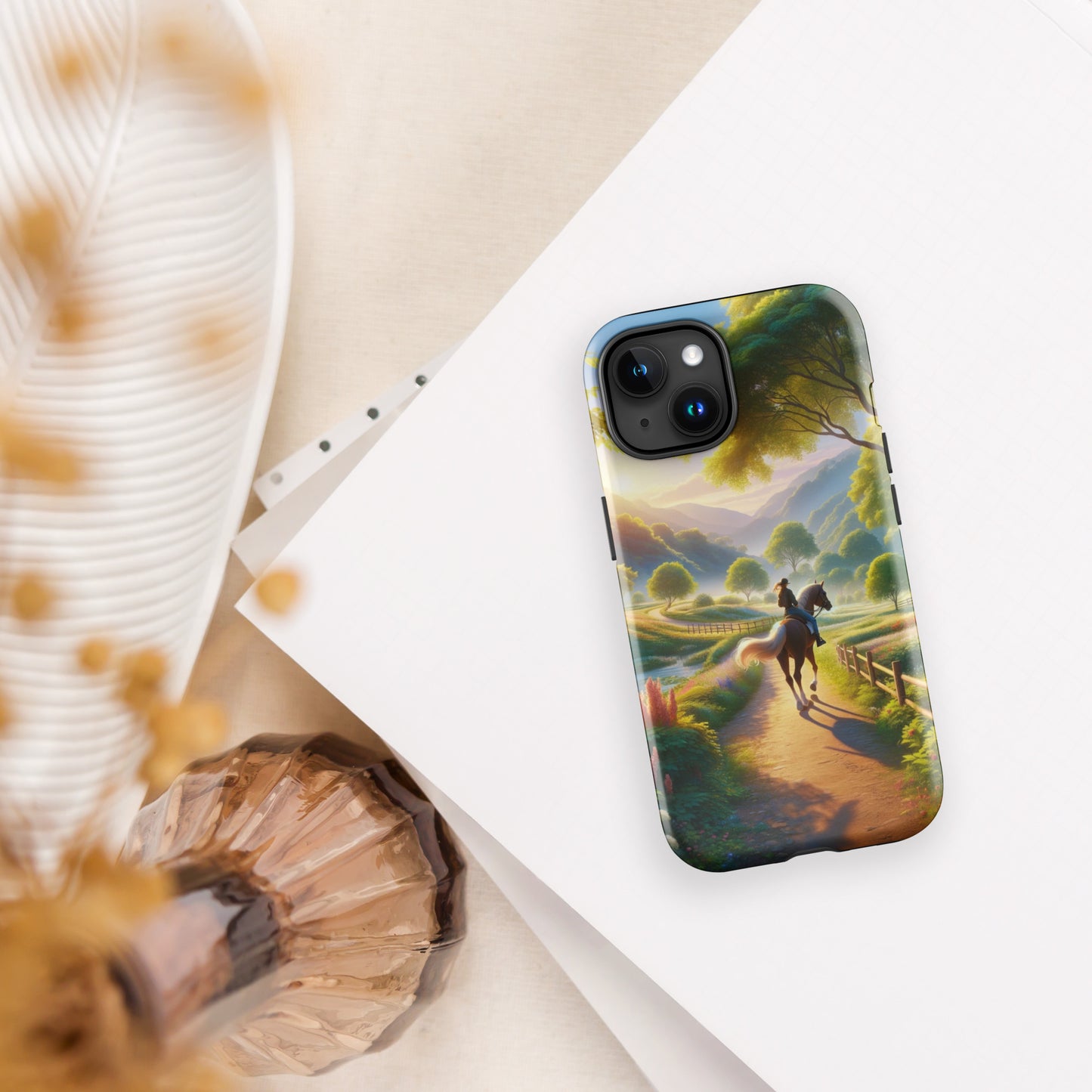 The Perfect Riding Day Phone Case for iPhone®