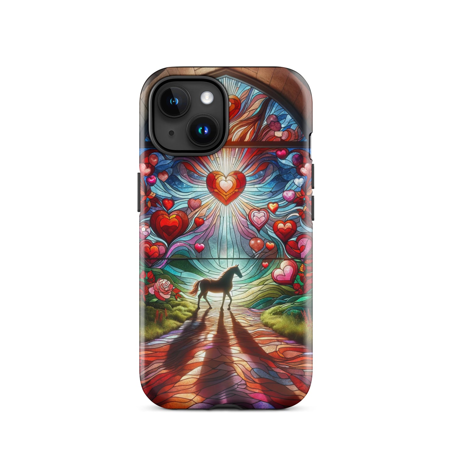 Stained Glass Horse Phone Case for iPhone®