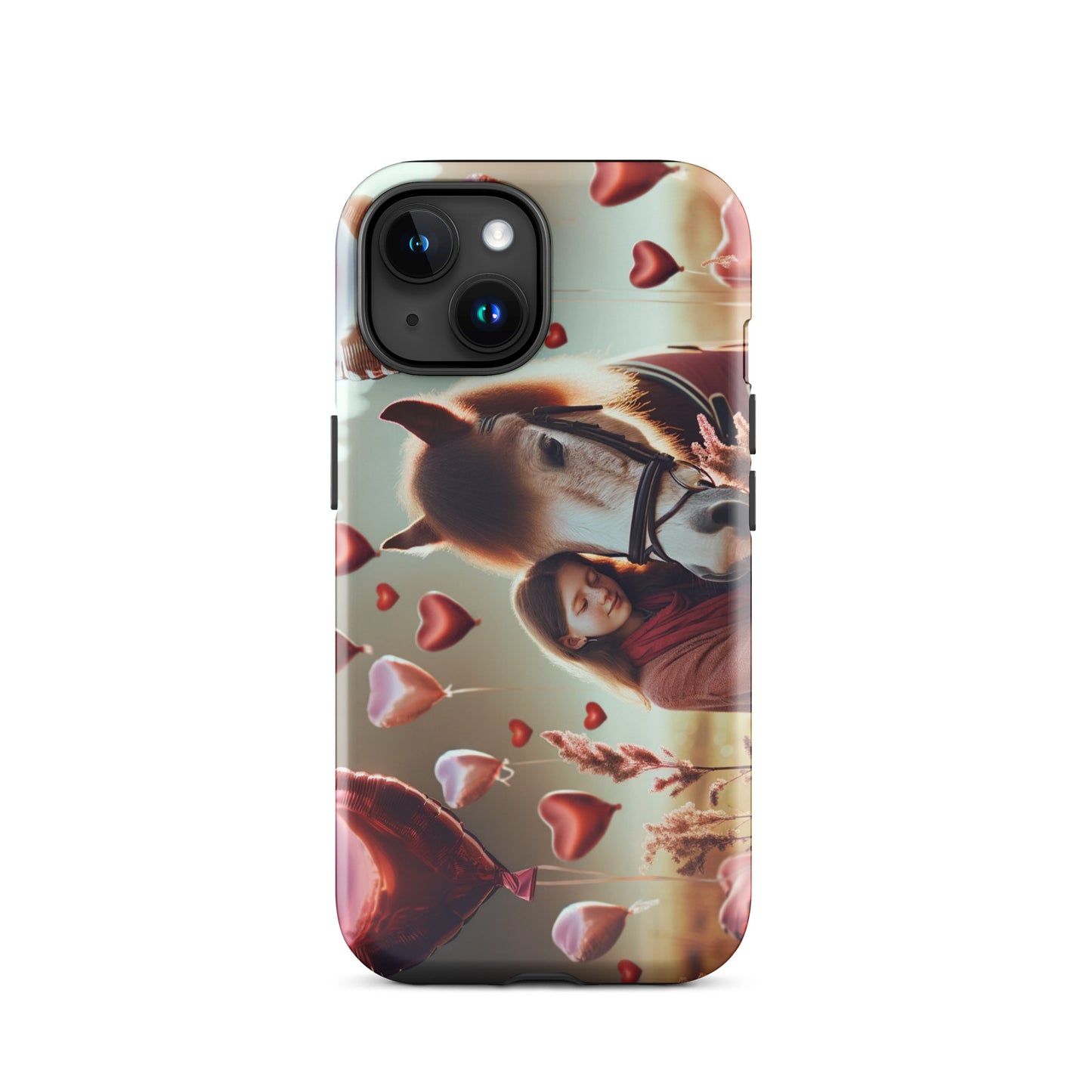 A Girl and the Love for her Horse Tough Case for iPhone®