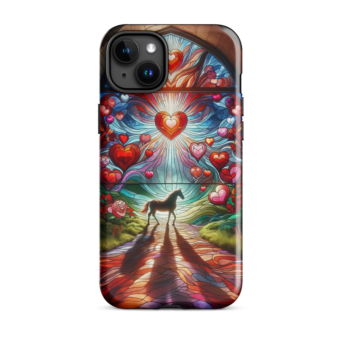 Stained Glass Horse Phone Case for iPhone®