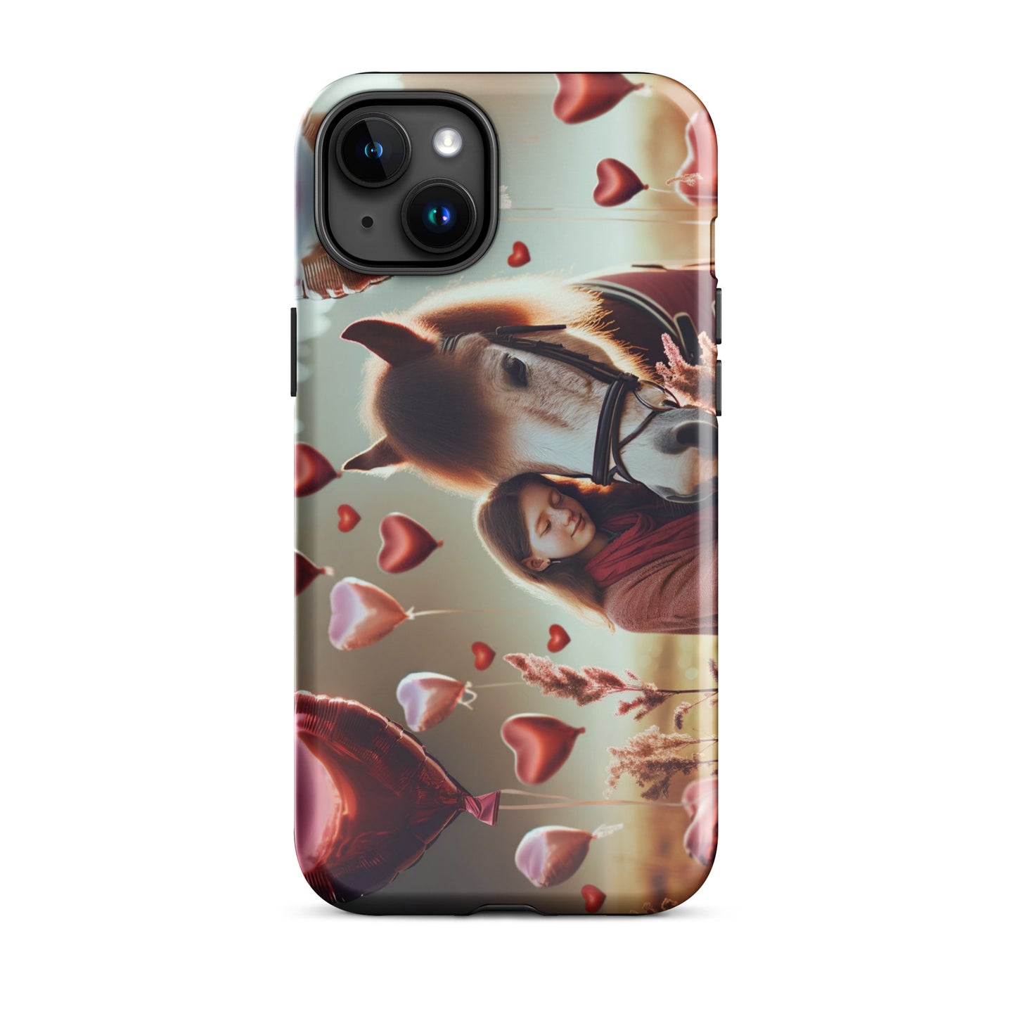 A Girl and the Love for her Horse Tough Case for iPhone®