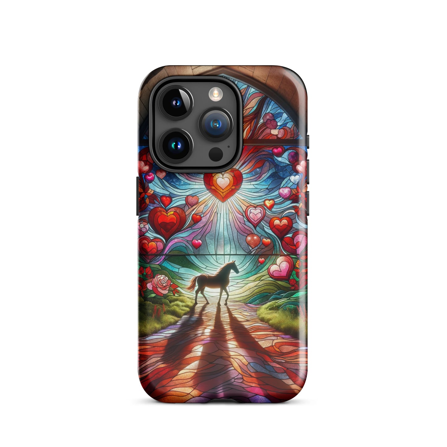 Stained Glass Horse Phone Case for iPhone®