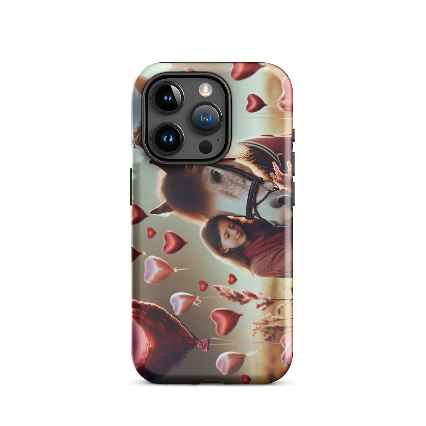 A Girl and the Love for her Horse Tough Case for iPhone®