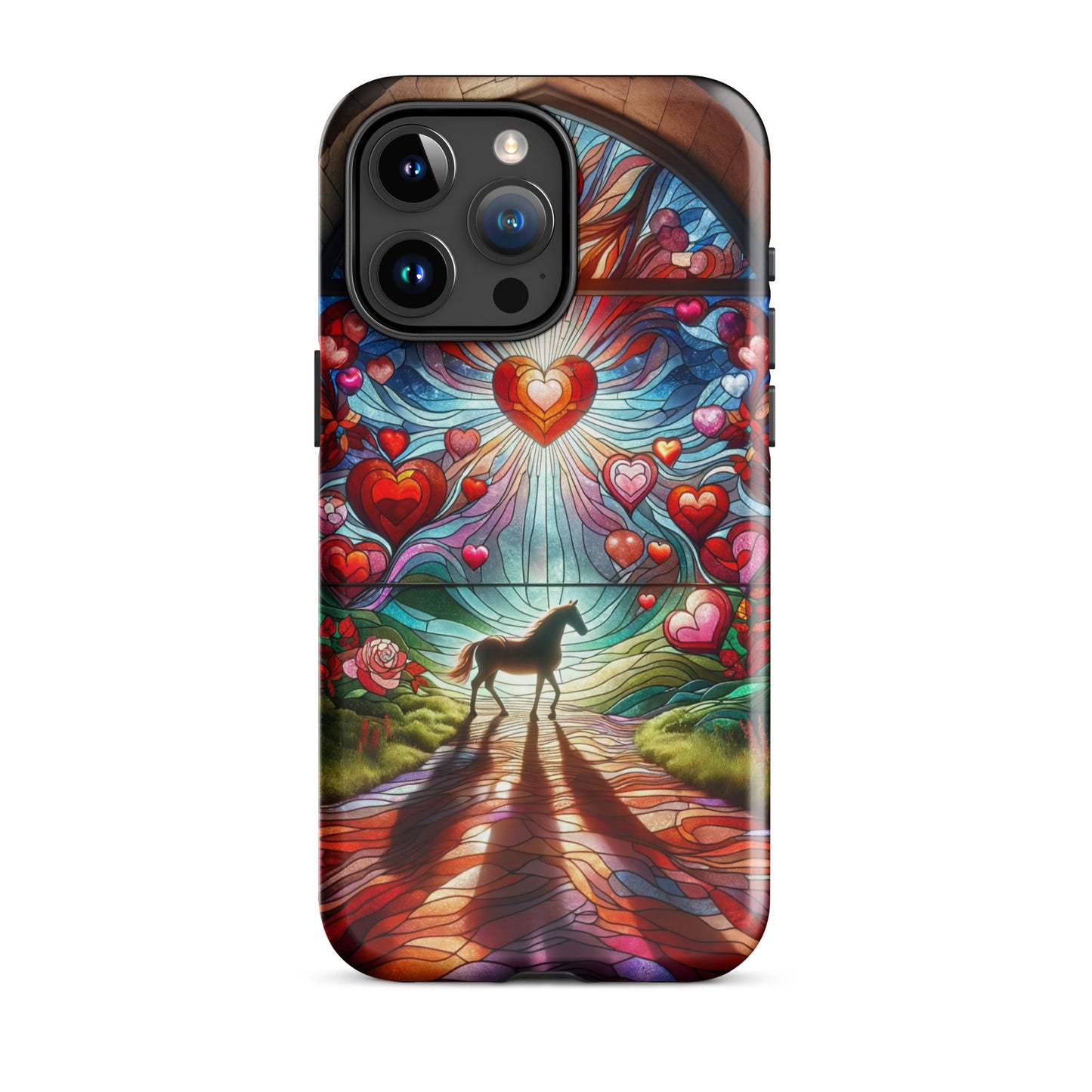Stained Glass Horse Phone Case for iPhone®