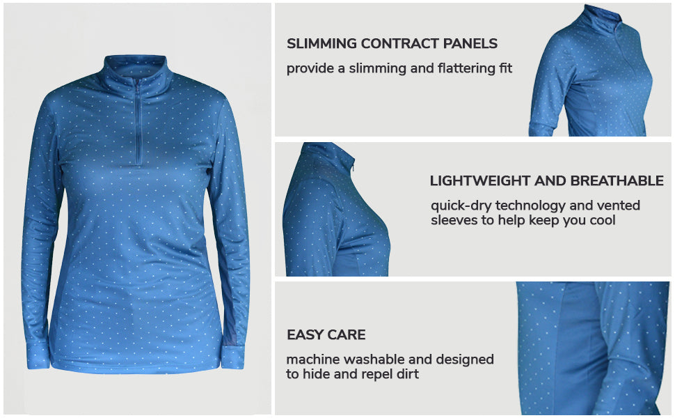 Pink Women's Equestrian Sun Shirt