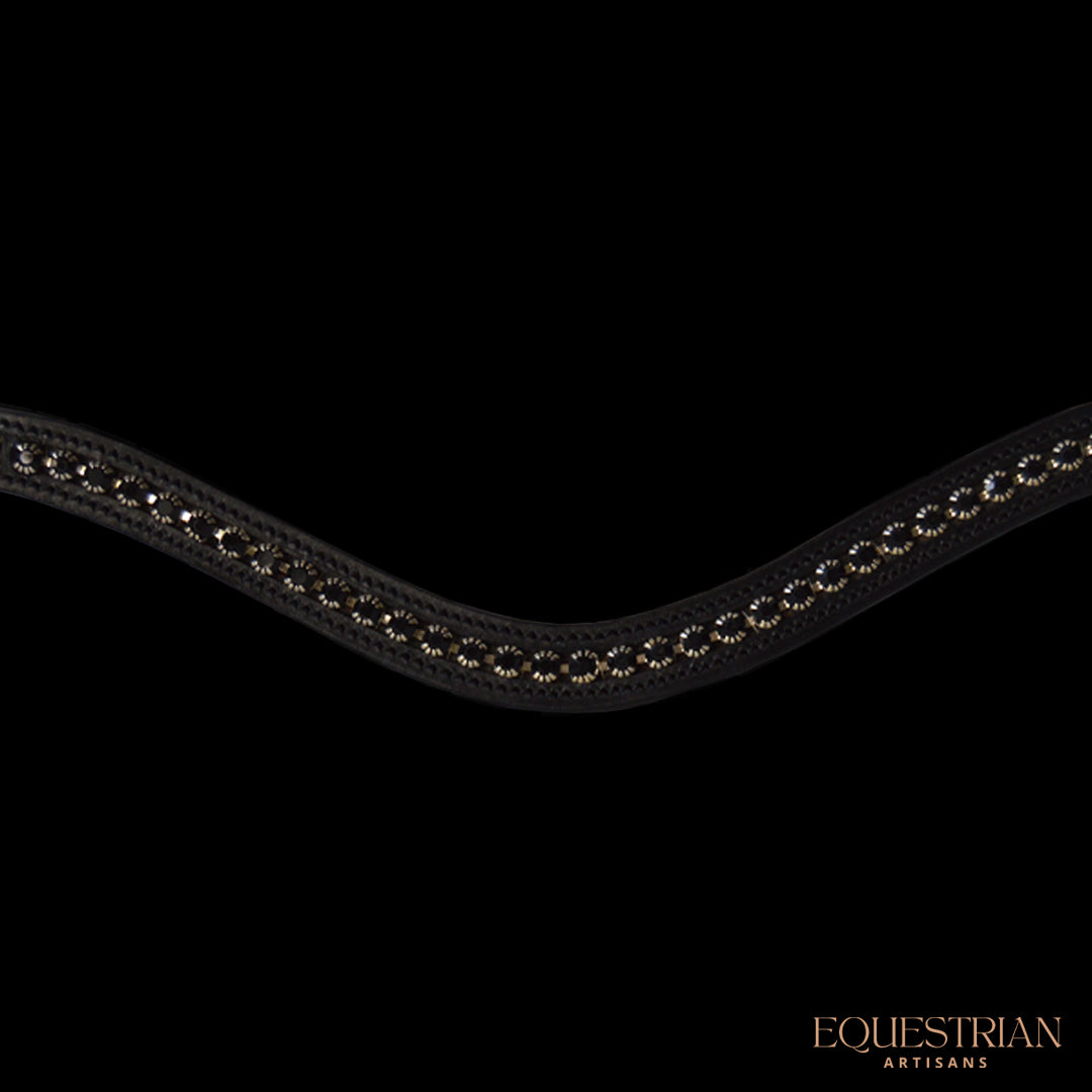 Black Crystal Browband