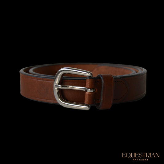 Cognac Leather Belt