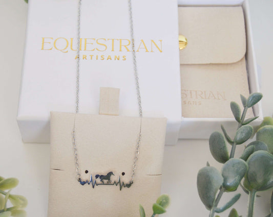 Horse Heartbeat Necklace