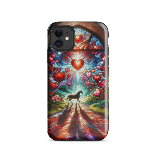 Stained Glass Horse Phone Case for iPhone®
