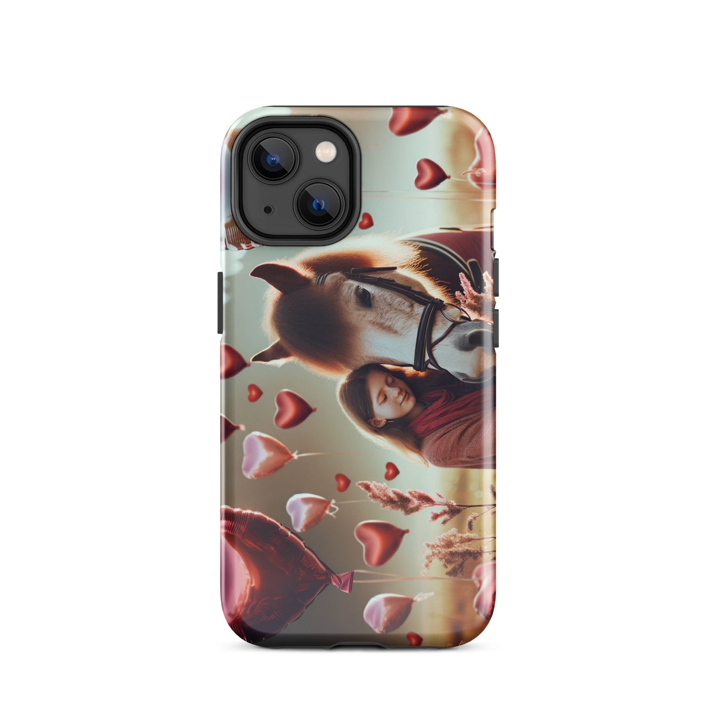 A Girl and the Love for her Horse Tough Case for iPhone®